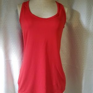 Orange Athleta T-back tank